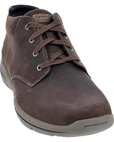 SKECHERS ZAPATOS HOMBRE BOTAS MODELO HARPER-MELDEN MARRóN
