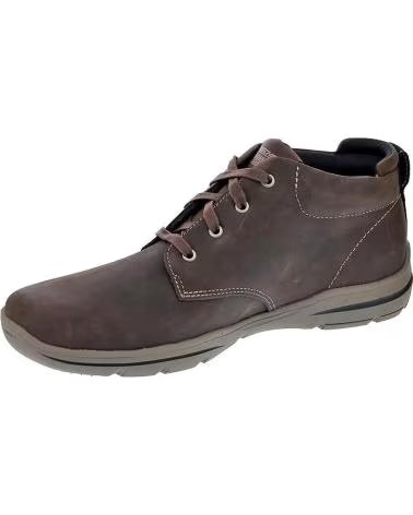 SKECHERS ZAPATOS HOMBRE BOTAS MODELO HARPER-MELDEN MARRóN