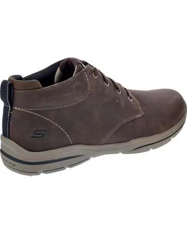 SKECHERS ZAPATOS HOMBRE BOTAS MODELO HARPER-MELDEN MARRóN