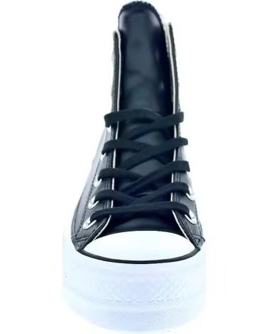 CONVERSE CHUCK TAYLOR ALL STAR LIFT HI SNEAKER PLATEAU LEDER SCHWARZ 561675C NEGRO