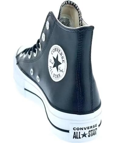 CONVERSE CHUCK TAYLOR ALL STAR LIFT HI SNEAKER PLATEAU LEDER SCHWARZ 561675C NEGRO