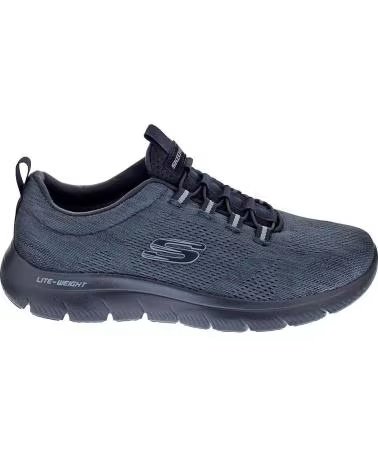 Scarpe sport per Uomo SKECHERS ZAPATILLAS SUMMITS PARA HOMBRE EN COLOR NEGRO NEGRO