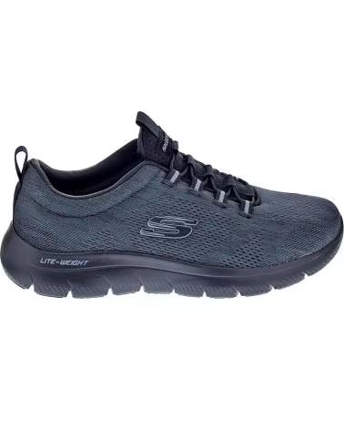 Scarpe sport per Uomo SKECHERS ZAPATILLAS SUMMITS PARA HOMBRE EN COLOR NEGRO NEGRO