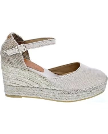 TONI PONS LAIA BEIGE WEDGE SANDALS PEDRA