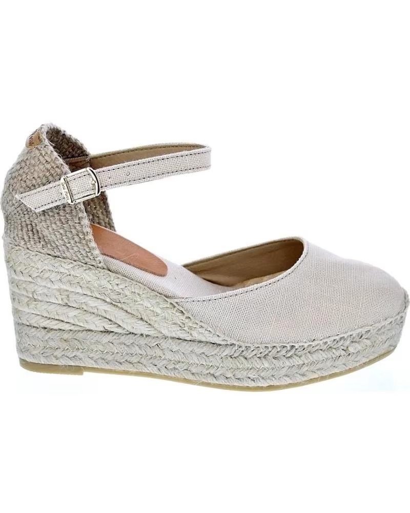 TONI PONS LAIA BEIGE WEDGE SANDALS PEDRA
