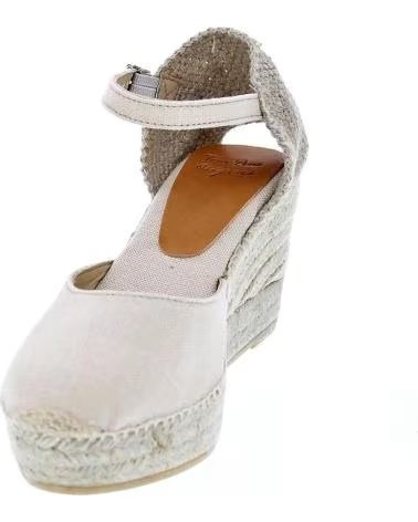 TONI PONS LAIA BEIGE WEDGE SANDALS PEDRA