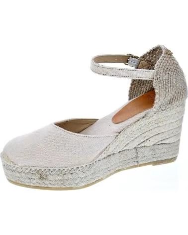 TONI PONS LAIA BEIGE WEDGE SANDALS PEDRA