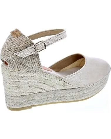 TONI PONS LAIA BEIGE WEDGE SANDALS PEDRA