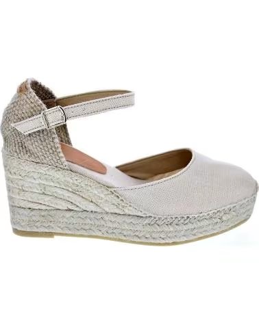 TONI PONS LAIA BEIGE WEDGE SANDALS PEDRA