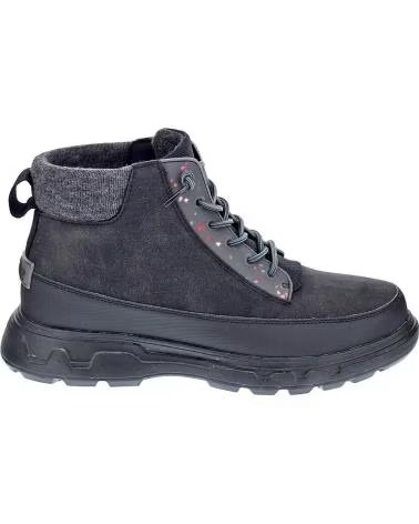 STIVALETTI HEY DUDE DUKE ECO SHIELD UOMO NERO NEGRO