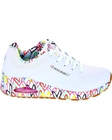 Scarpe sport per Donna SKECHERS ZAPATILLAS UNO - LOVING LOVE PARA MUJER EN COLOR BLANCO BLANCO
