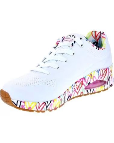 Scarpe sport per Donna SKECHERS ZAPATILLAS UNO - LOVING LOVE PARA MUJER EN COLOR BLANCO BLANCO