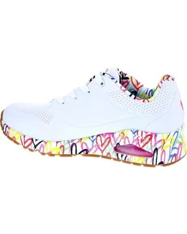 Scarpe sport per Donna SKECHERS ZAPATILLAS UNO - LOVING LOVE PARA MUJER EN COLOR BLANCO BLANCO