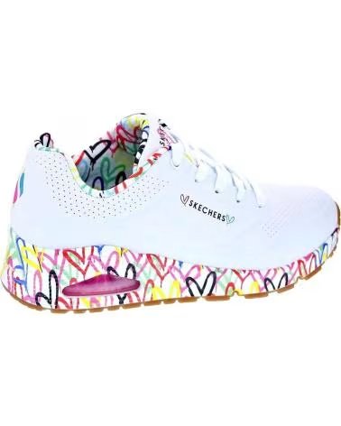 Scarpe sport per Donna SKECHERS ZAPATILLAS UNO - LOVING LOVE PARA MUJER EN COLOR BLANCO BLANCO