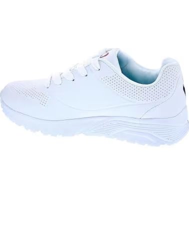 BASKETS SKECHERS UNO LITE AVEC CŒURS POUR FILLE ET FEMME BLANCO