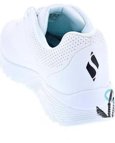 BASKETS SKECHERS UNO LITE AVEC CŒURS POUR FILLE ET FEMME BLANCO