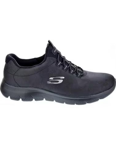 Sportivo per Donna SKECHERS 88888301 ZAPATILLAS CASUAL DE MUJER NEGRO SLIP ON NEGRO