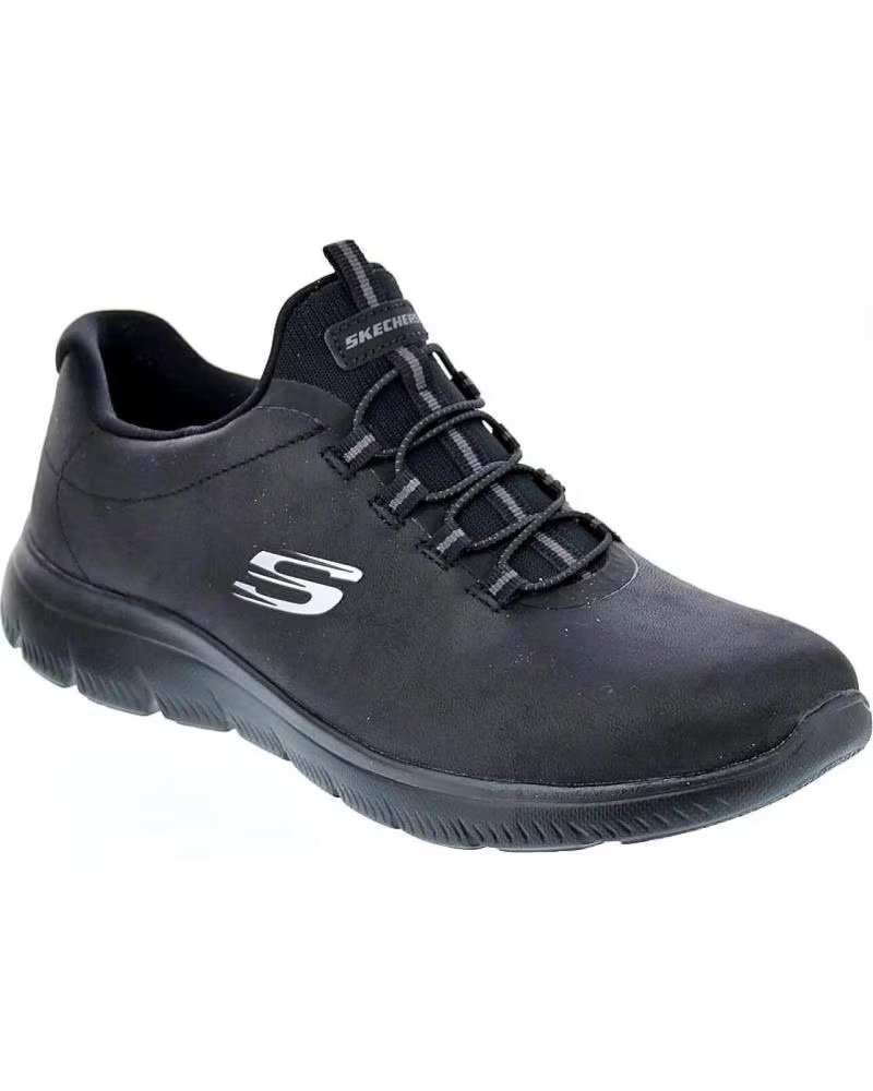 SKECHERS Zapatillas en color negro para mujer NEGRO