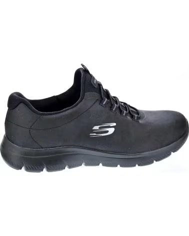 Sportivo per Donna SKECHERS 88888301 ZAPATILLAS CASUAL DE MUJER NEGRO SLIP ON NEGRO