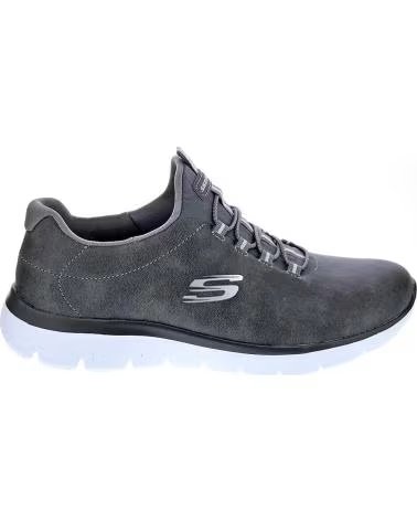 Deportivas de Mujer SKECHERS 88888301 ZAPATILLAS CASUAL DE MUJER GRIS SLIP ON GRIS