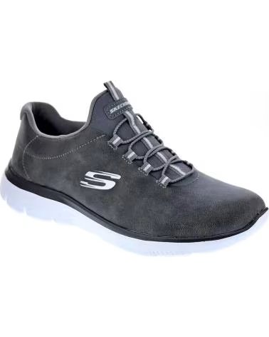 Deportivas de Mujer SKECHERS 88888301 ZAPATILLAS CASUAL DE MUJER GRIS SLIP ON GRIS