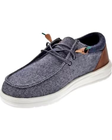 Shoes-De-Hombre-HEY-DUDE-MOCASINES-DUDE-WALLY-GRIP-WOOL-CHARCOAL