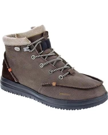 HEY DUDE BRADLEY LEDERSTIEFEL FÜR HERREN BROWN