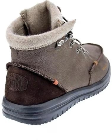 HEY DUDE BRADLEY LEDERSTIEFEL FÜR HERREN BROWN