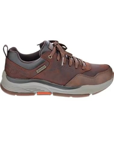 SKECHERS ZAPATOS HOMBRE ZAPATILLAS BAJAS MODELO STREET MARRóN