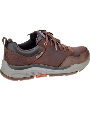 SKECHERS ZAPATOS HOMBRE ZAPATILLAS BAJAS MODELO STREET MARRóN