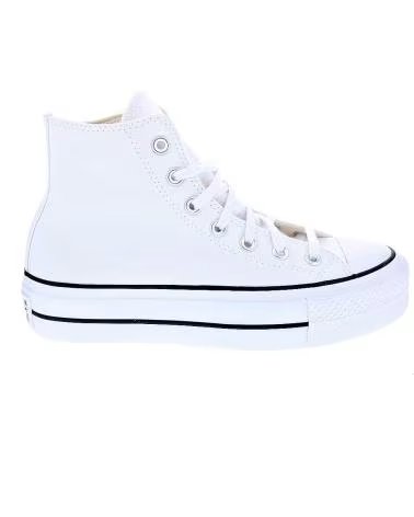 CONVERSE CHUCK TAYLOR ALL STAR LIFT PLATFORM HIGH SAPATILHAS MULHER PLATAFORMA BLANCO