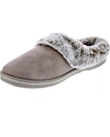 Pantofole-De-Mujer-SKECHERS-PANTUFLAS-COZY-CAMPFIRE-167625-TAUPE