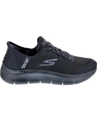 Sapatilhas de Mulher SKECHERS DEPORTIVAS PARA MUJER DE SLIP-INS MODELO 124836 BLACK
