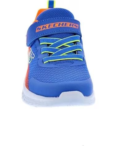 SCARPE SPORTIVE SKECHERS MICROSPEC II ZOVRIX PER BAMBINO BLUE