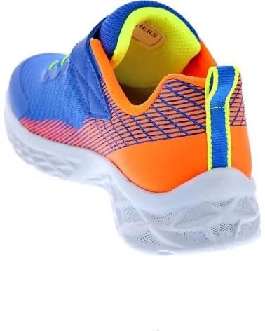 SCARPE SPORTIVE SKECHERS MICROSPEC II ZOVRIX PER BAMBINO BLUE