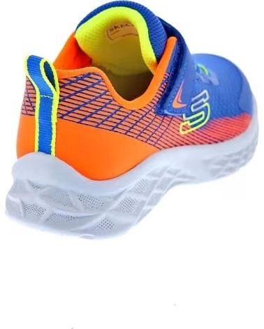 SCARPE SPORTIVE SKECHERS MICROSPEC II ZOVRIX PER BAMBINO BLUE