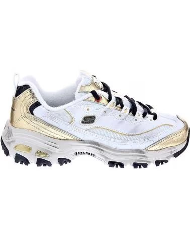 SCARPE SPORTIVE DA DONNA SKECHERS D LITES WBGD BIANCHE WBGD