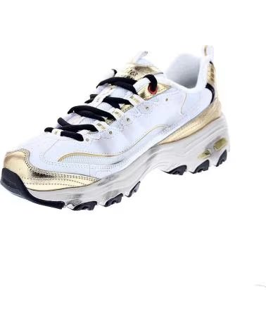 SCARPE SPORTIVE DA DONNA SKECHERS D LITES WBGD BIANCHE WBGD