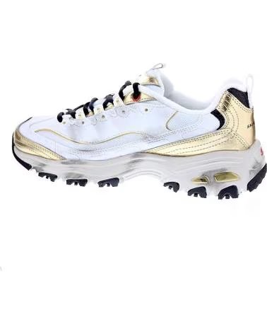 SCARPE SPORTIVE DA DONNA SKECHERS D LITES WBGD BIANCHE WBGD