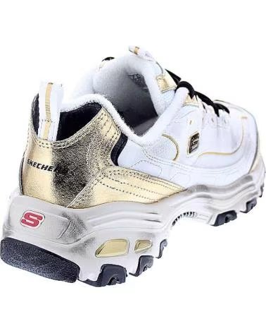 SCARPE SPORTIVE DA DONNA SKECHERS D LITES WBGD BIANCHE WBGD