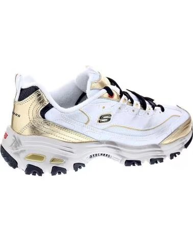 SCARPE SPORTIVE DA DONNA SKECHERS D LITES WBGD BIANCHE WBGD