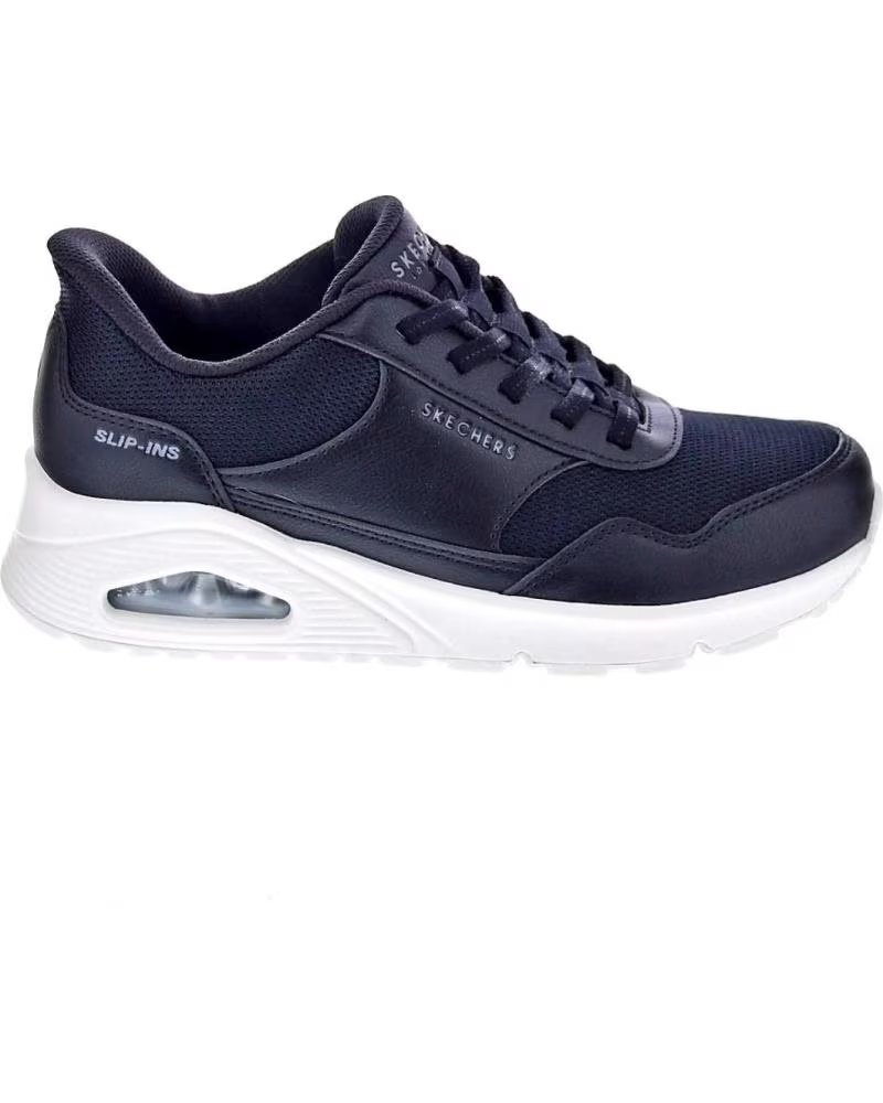 SKECHERS ZAPATILLAS SLIP-INS UNO - BANKSIA MUJER NEGRO