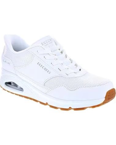 BASKETS SKECHERS SLIP-INS UNO - BANKSIA BLANC FEMME BLANCO