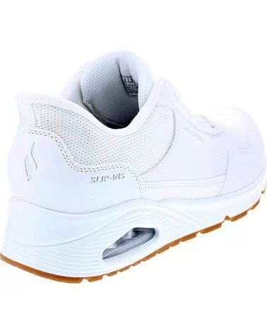 BASKETS SKECHERS SLIP-INS UNO - BANKSIA BLANC FEMME BLANCO