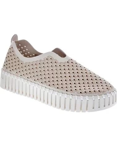 ILSE JACOBSEN MOCASSINS MODELO 3373 COR BEGE BEIGE