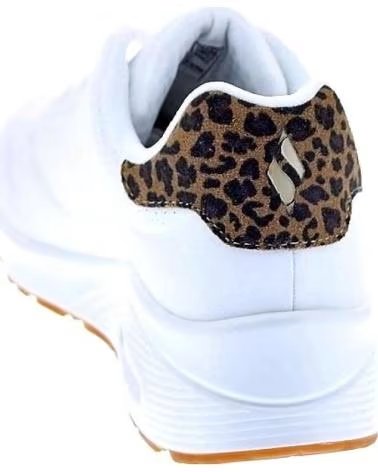 SKECHERS ZAPATOS ZAPATOS MUJER ZAPATILLAS BAJAS MODELO UNO JUNGLE BLANCO