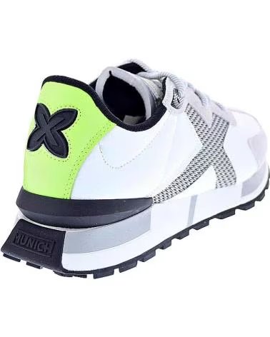MUNICH SOKU 8189022 SNEAKER MEHRFARBIG WEISS-SCHWARZ-GRÜN UNISEX WHITE