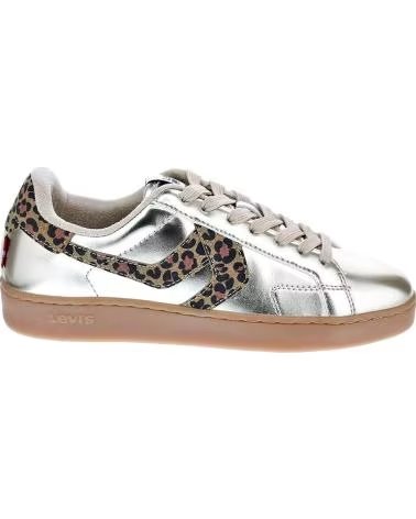 LEVIS Zapatillas Swift Jr Dorado Leopardo en dorado para ninos unisex NINA