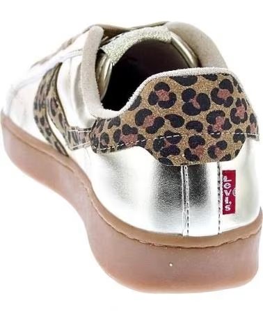 LEVIS Zapatillas Swift Jr Dorado Leopardo en dorado para ninos unisex NINA