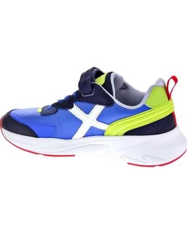 MUNICH Zapatillas Mini Track Vco 114 - Azul-Verde Lima en azul para ninos unisex AZUL